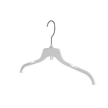 Premium Multicolor Clothes Hangers – Notched Design for Small Garments, Perfect for Wardrobe Organization - Grey