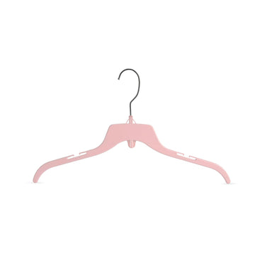 Premium Multicolor Clothes Hangers – Notched Design for Small Garments, Perfect for Wardrobe Organization - Pink