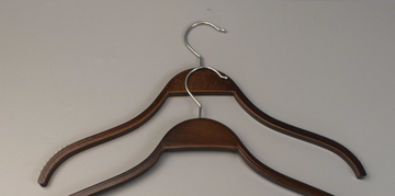 Elegant Wooden Hanger for Shirts, Jackets & Dresses