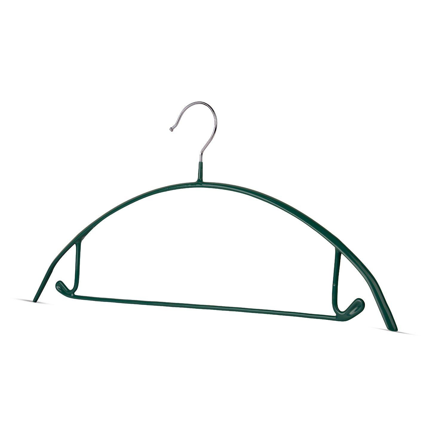 Rubber Coated Anti-Slip Hanger - Green