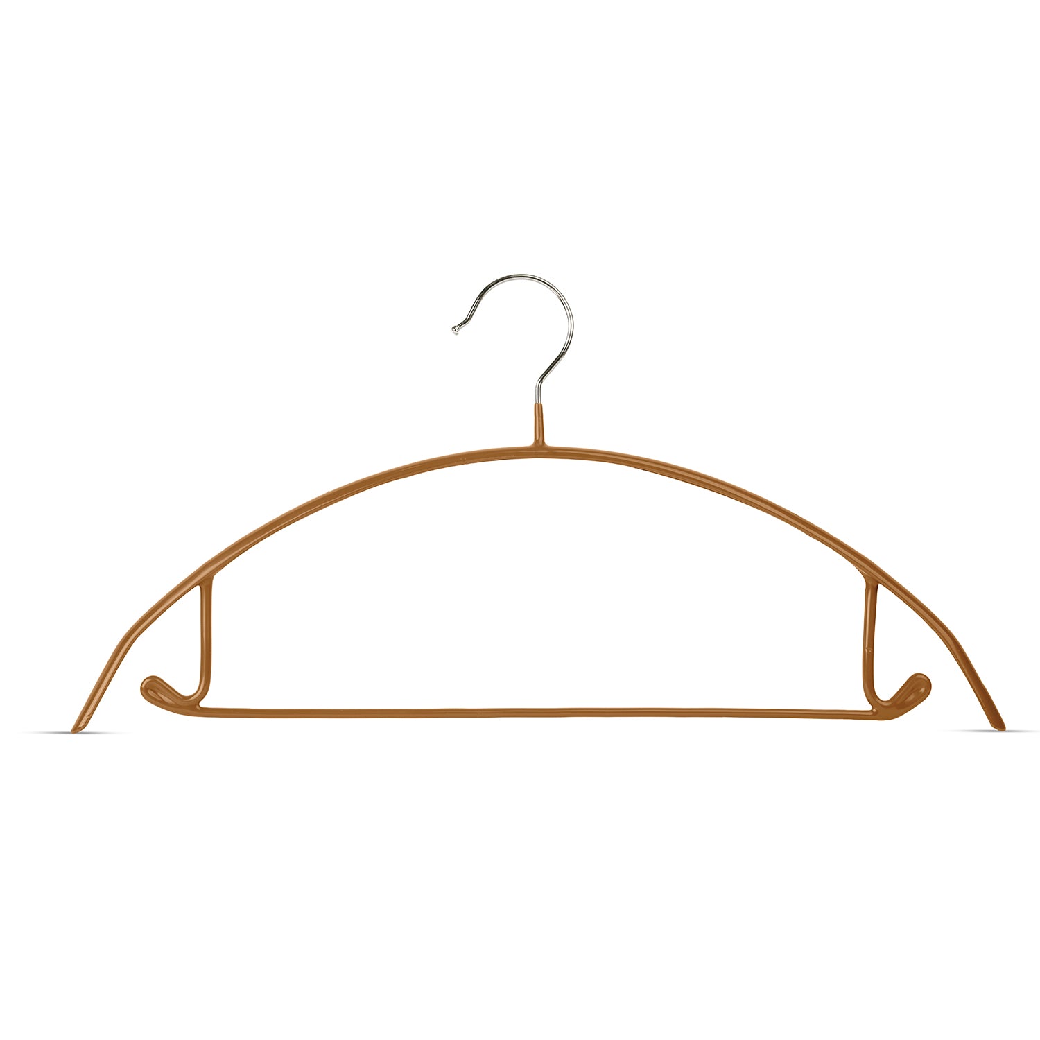 Rubber Coated Anti-Slip Hanger - Yellow