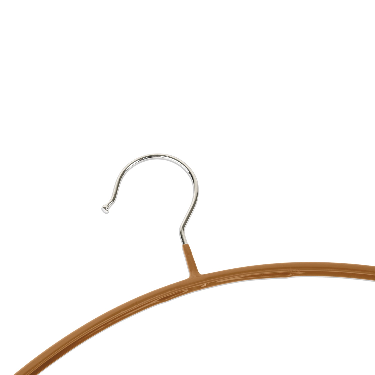 Rubber Coated Anti-Slip Hanger - Yellow