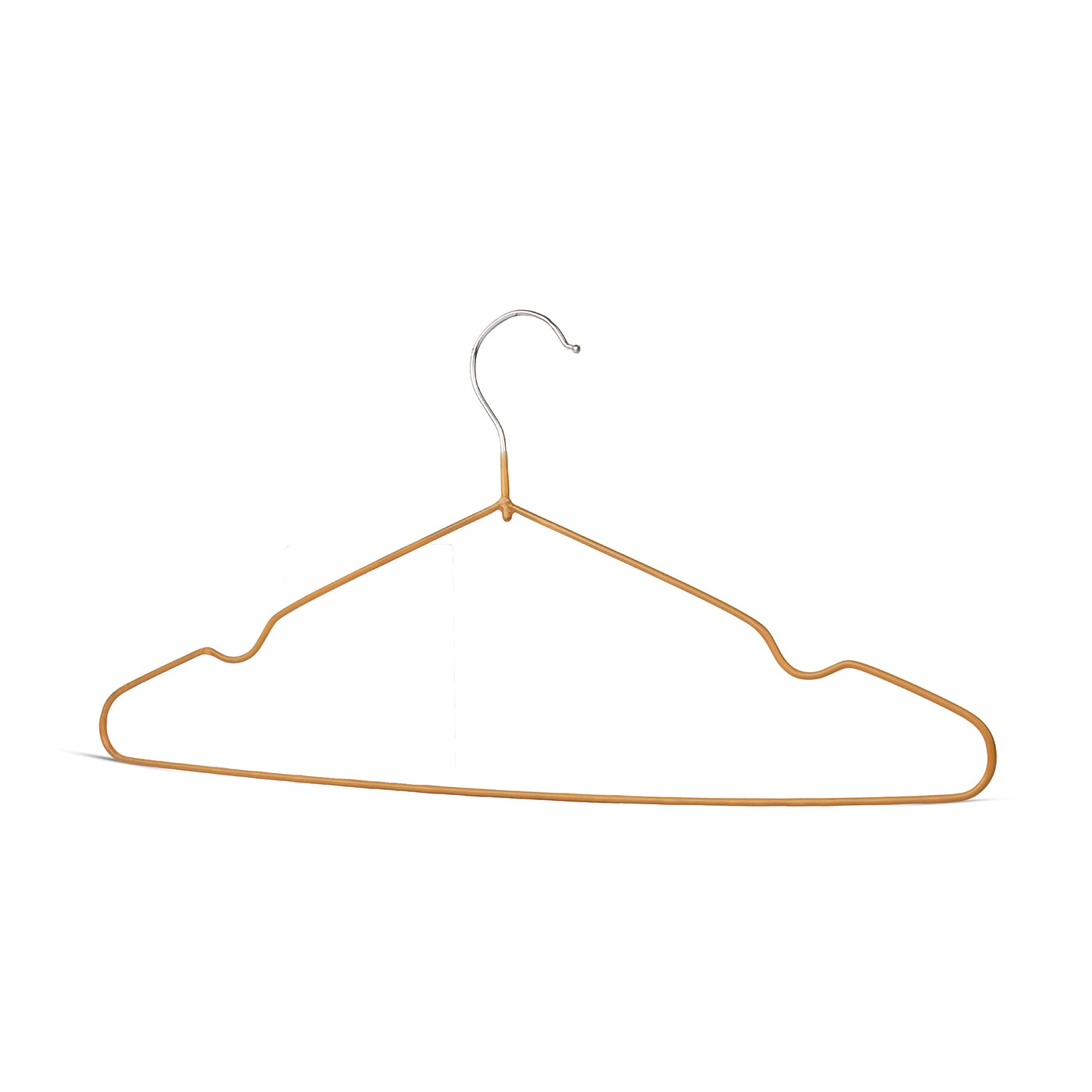 Sleek Rubber Grip Metal Hanger