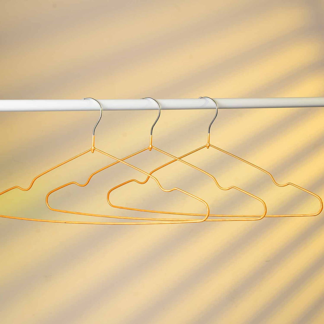 Sleek Rubber Grip Metal Hanger